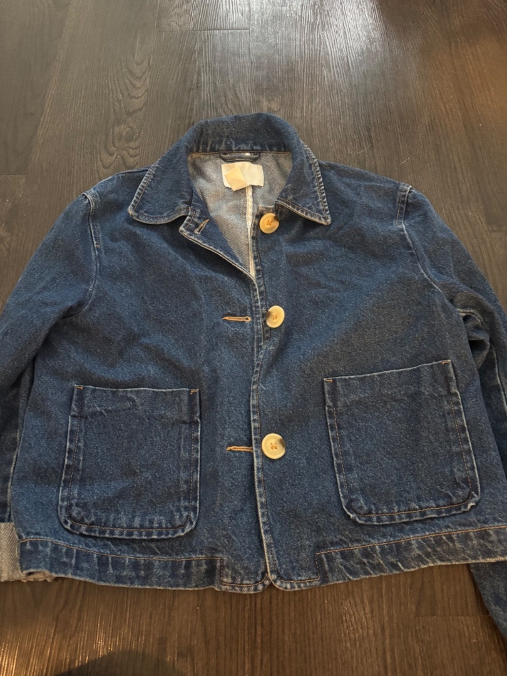 Cropped Denim Jacket - Picture 4 of 5